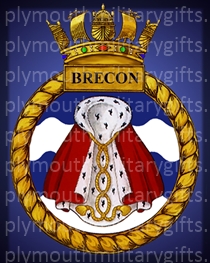 HMS Brecon Magnet